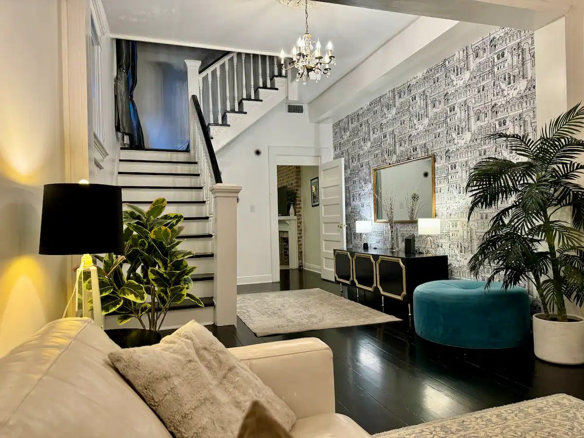 Interior of a New Orleans vacation rental